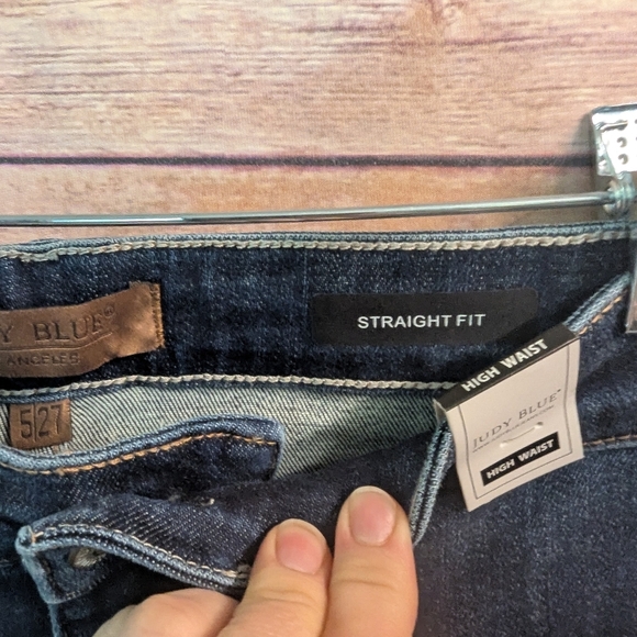 NWT, Judy Blues Bootcut Denim Jeans Sz 5 And 11 Available Long Inseam 33. - Picture 5 of 7